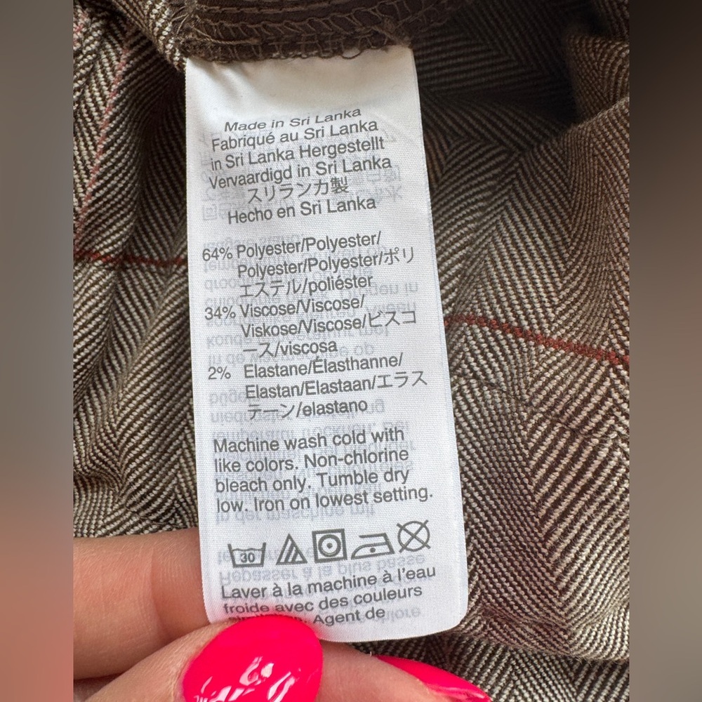 Madewell Plaid Paperbag Tapered Trousers
Size 10 - Picture 7 of 8
